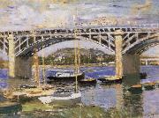 Claude Monet The Bridge at Argenteuil oil painting picture wholesale